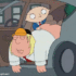 Stewie Spanks Chris Griffin in The Car