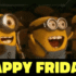 Happy Friday GIF With Minions for WhatsApp