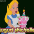 Auguri Michelle GIF Animate con Nome Personalizzato